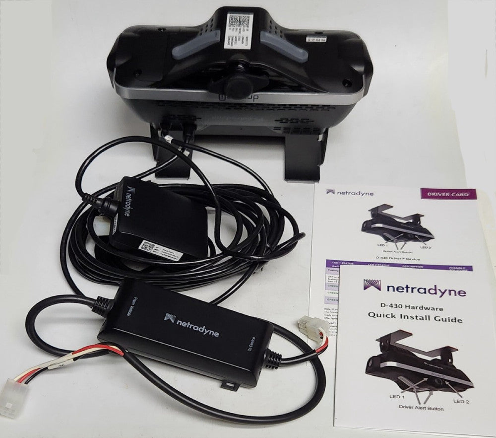 NETRADYNE Model D-430 DRI41AM3LSN DRIVER I Fleet Safety DASH CAM D 430 2AM8R
