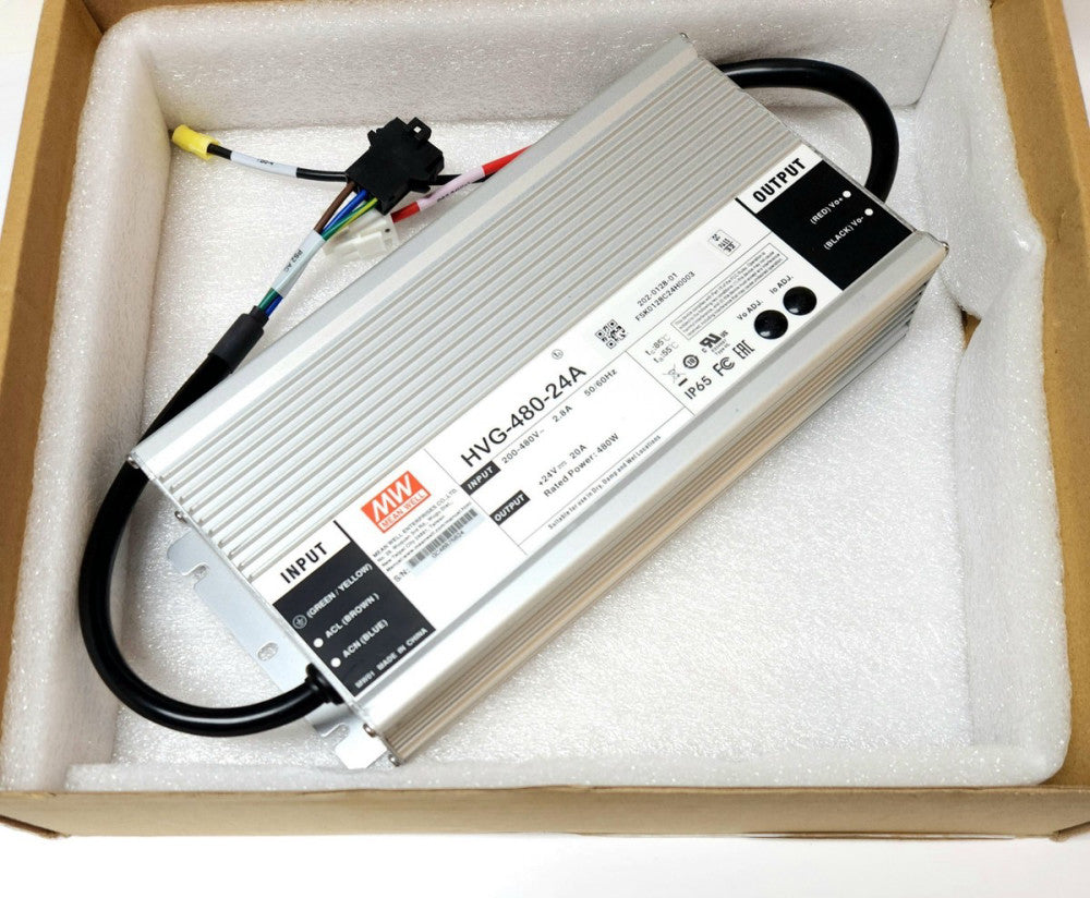 MEANWELL BTC POWER 202 0128 01 HVG 480 24A AC/DC Switching Power Supply 200-480V