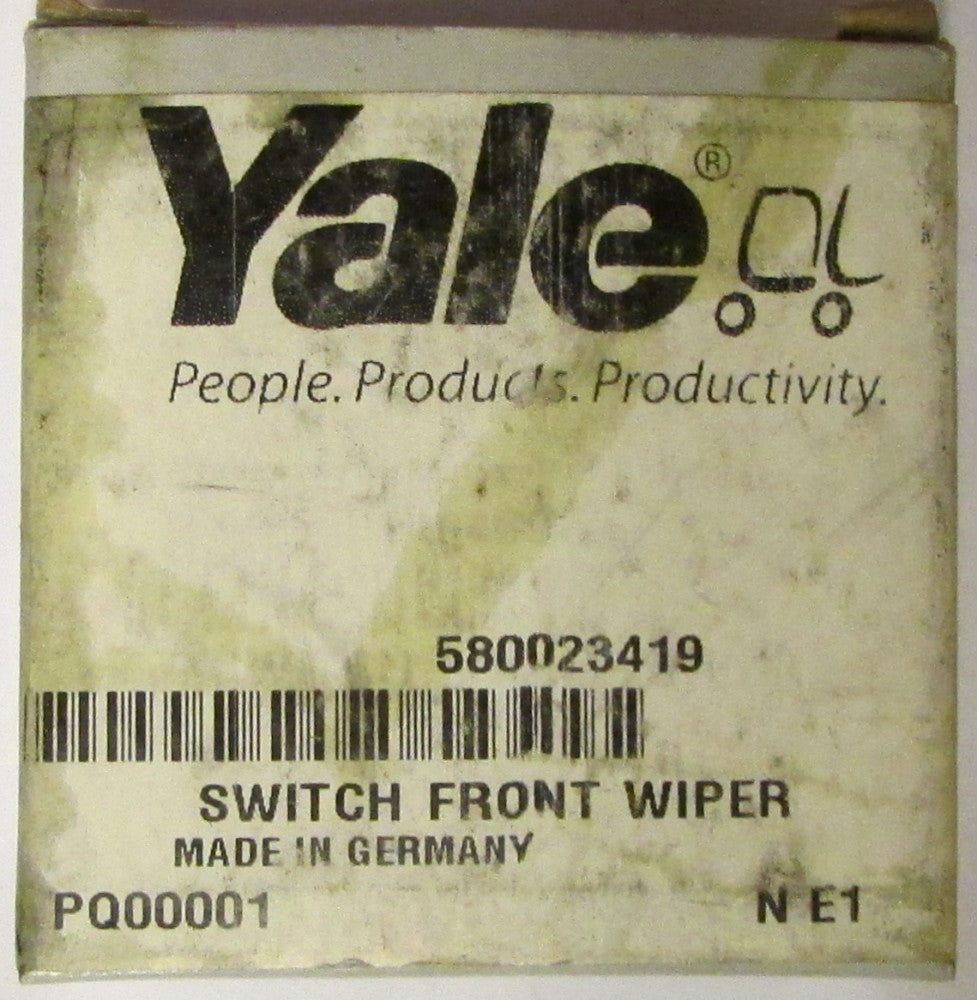YALE 580023419 3 Pos. 2 Maintained 1 Momentary Lighted Wiper Switch 444113 46K05