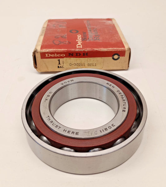 New Departure NDH Q30211 Angular Contact USA Bearing 55x100x21mm ref# 7211B