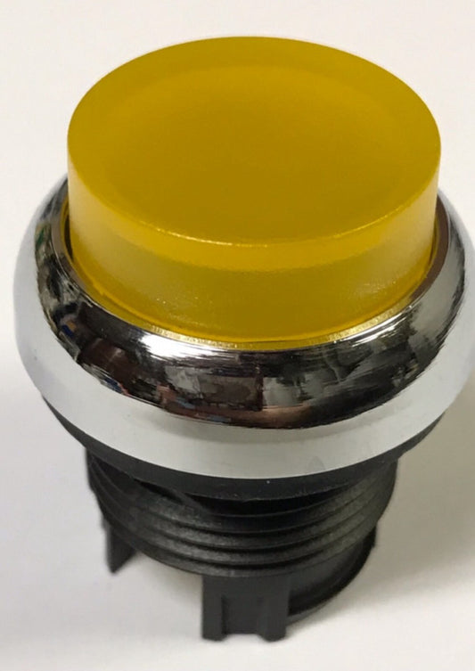 EATON M22M DLH Y Illuminated Yellow Extended Head Pushbutton Operator M22M-DLH-Y