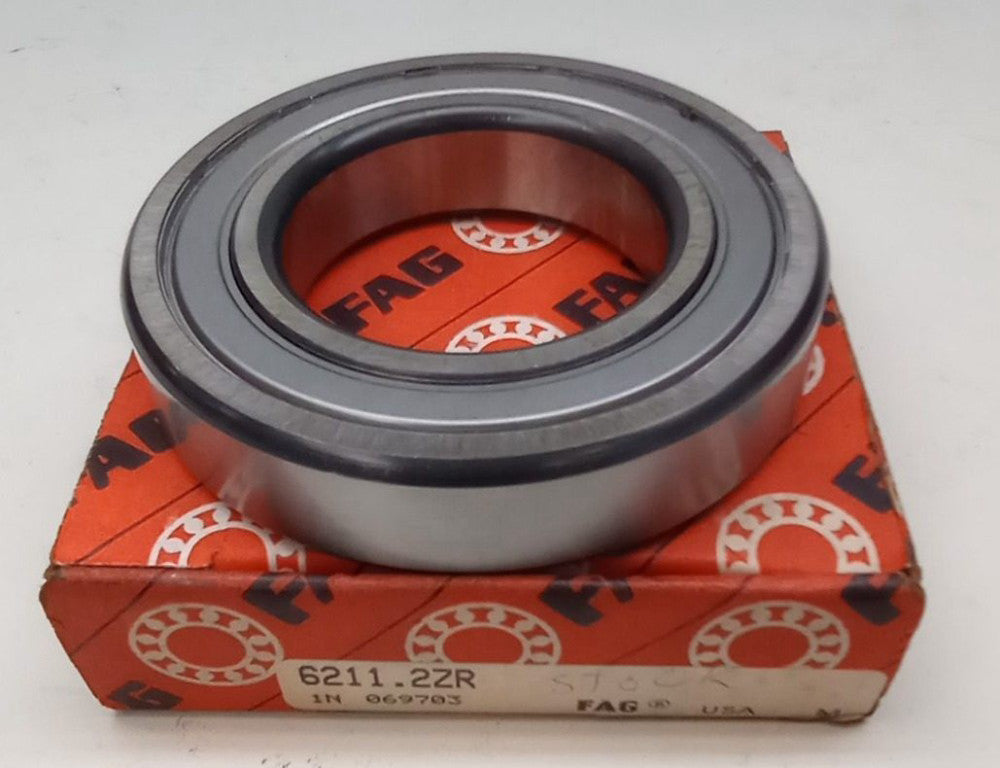 FAG 6211-2ZR Ball Bearing Deep Groove 55X100X21mm 62112ZR Double Shielded