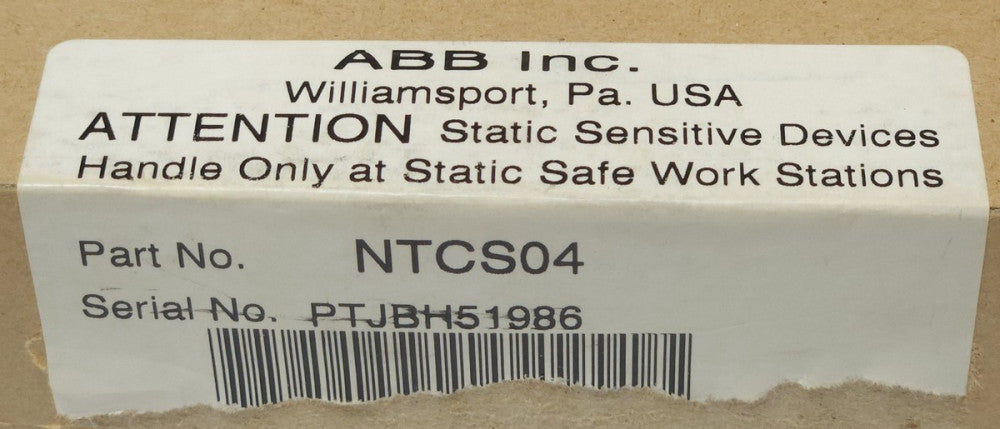 ABB NTCS04 Network 90 BAILEY INFI Terminal Control Module