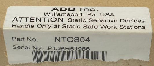ABB NTCS04 Network 90 BAILEY INFI Terminal Control Module