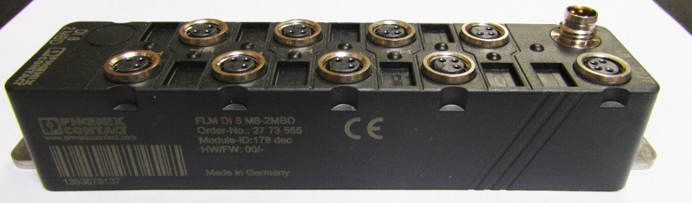 PHEONIX CONTACT FCM DI 8 M8 2MBD Buss Module Communications Module Adaptor