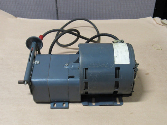 GE GENERAL ELECTRIC MOTOR 5XBH02FD 115V 1725RPM W/ ZEROMAX DRIVE JK1-CCW-25-0400