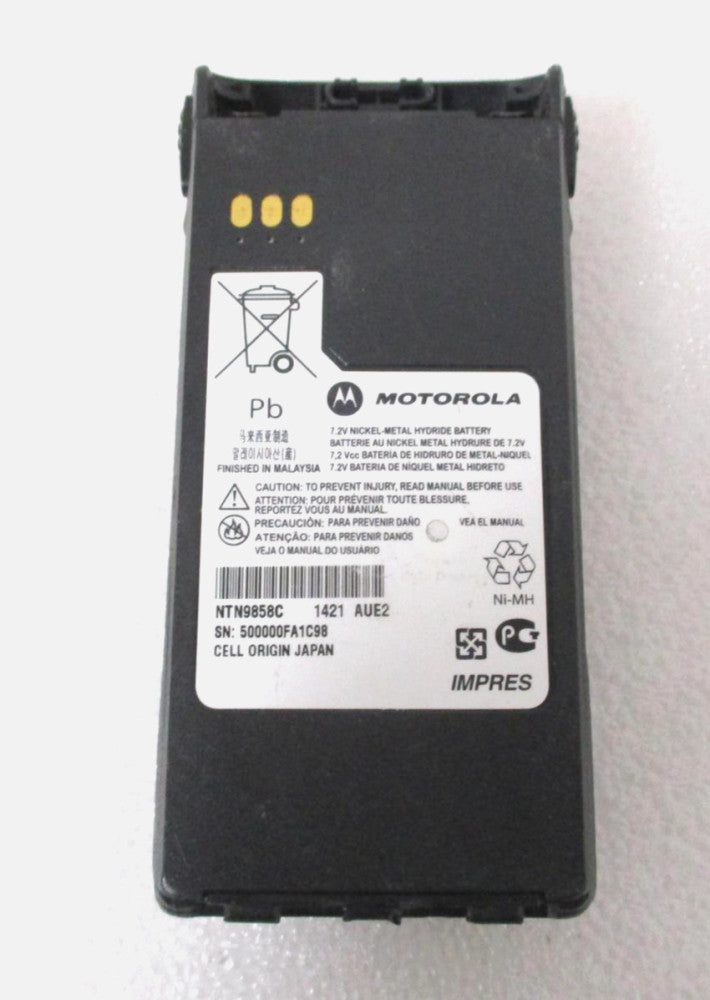 OEM MOTOROLA NTN9858C IMPRES 7.2V Ni-MH Rechargeable Battery