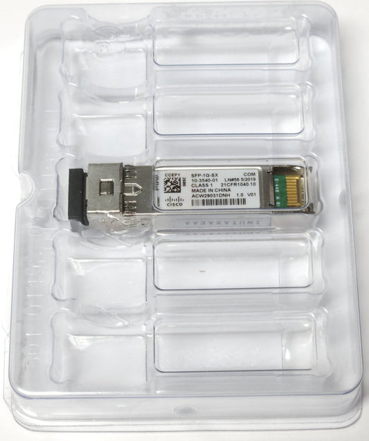 CISCO OEM SFP 1G SX 10-3540-01 Optical Transceiver Module ACW29031DNH 1.0 Vol 21
