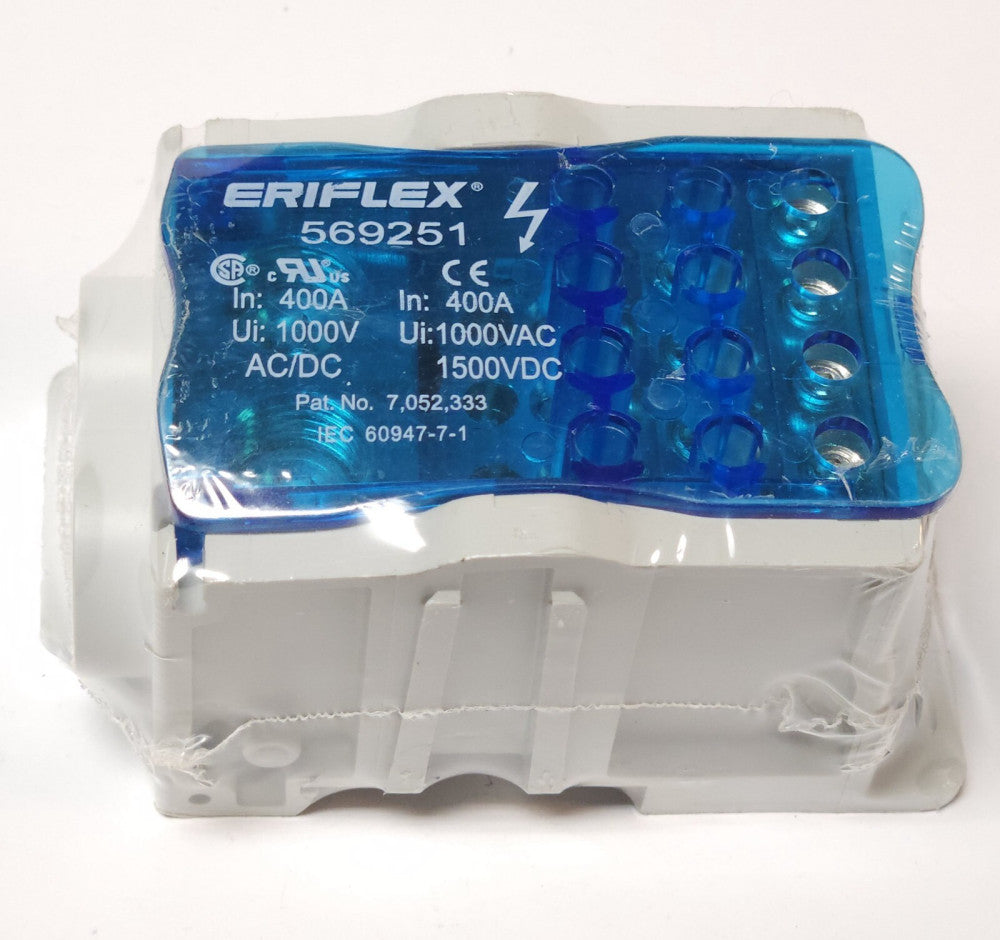 ERIFLEX 569251 Power Distributing Block Module 400 AMP 1000 VAC 1500 VDC