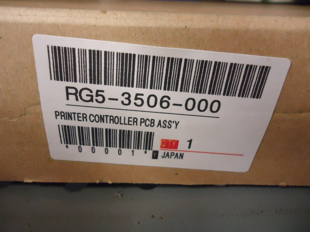 HP RG5-3506-000 Printer Controller Pcb Ass'y. Brand New!