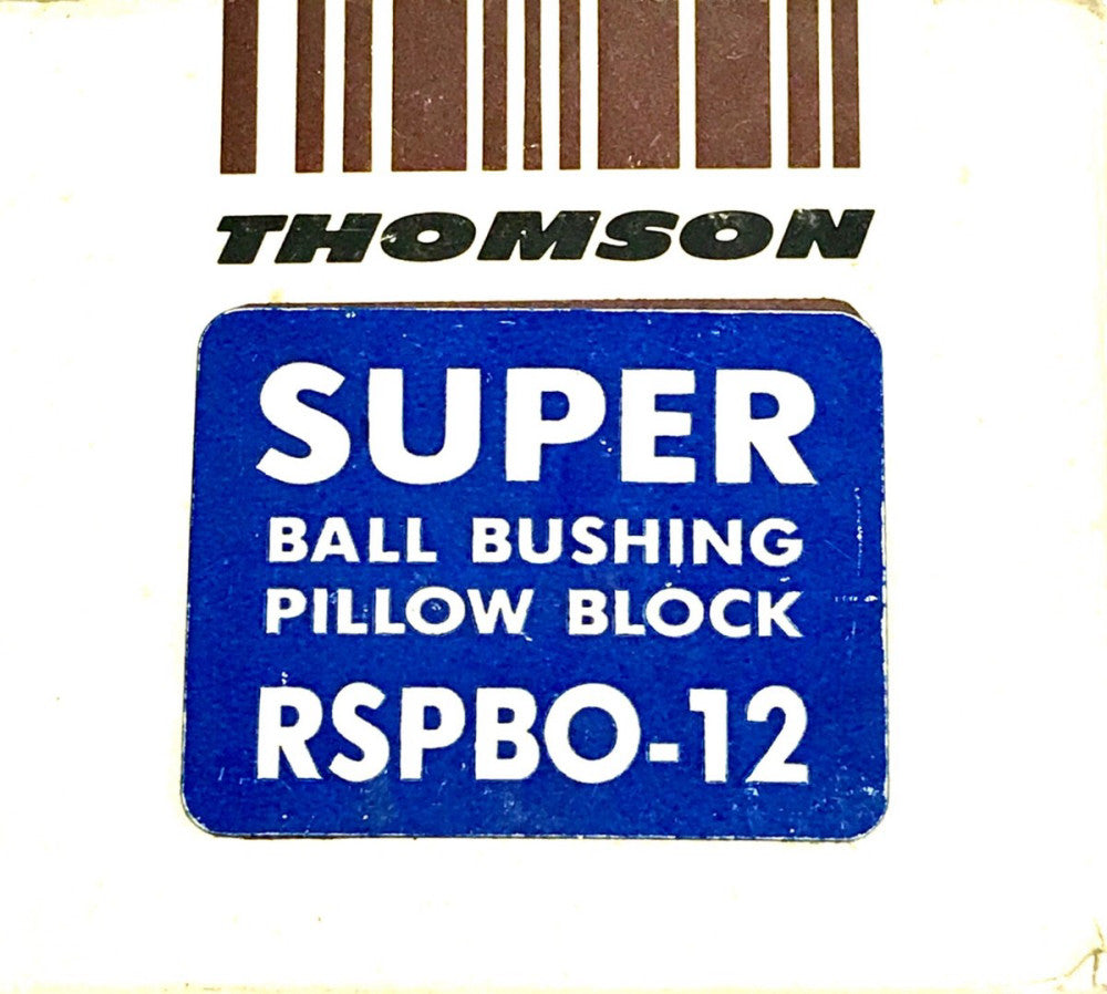 THOMSON RSPBO-12 Ball Bushing Pillow Block Bearing RSPBO 12