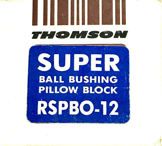 THOMSON RSPBO-12 Ball Bushing Pillow Block Bearing RSPBO 12