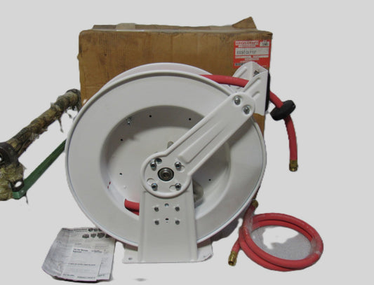 Reelcraft 83050 OLP-107 Spring Return Heavy Duty Air Hose Reel 3/4" 50' Ft