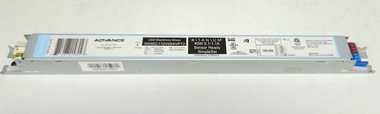 ADVANCE XI040C110V054VPT2 XITANIUM LED Electronic Driver 40 Watt Sensor Ready