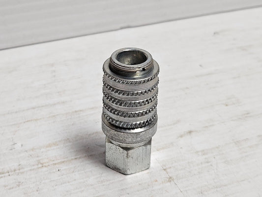 PARKER STEEL FEMALE DIAGNOSTIC TEST PORT QUICK CONNECT COUPLING PD240 7/16 -20