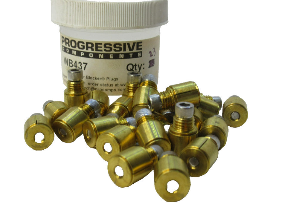 (NEW - Lot of 23) PROGRESSIVE COMPONENTS WB437 Brass Fitting