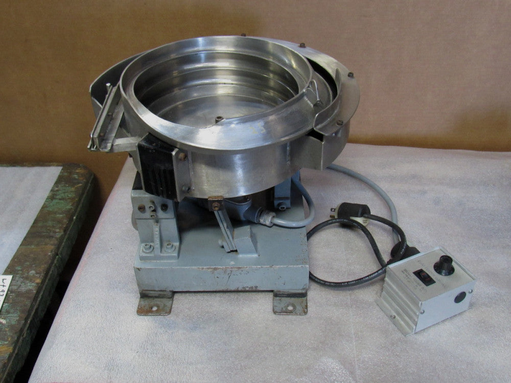 No Name 10" Small Parts Vibratory Bowl Feeder 293.0210.10 W/ Controller E100