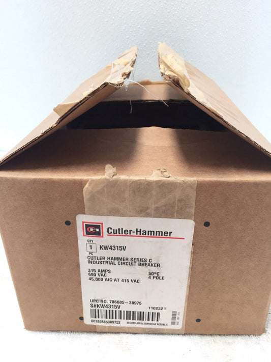 Eaton Cutler Hammer KW4315V Series C molded Case Circuit Breaker 