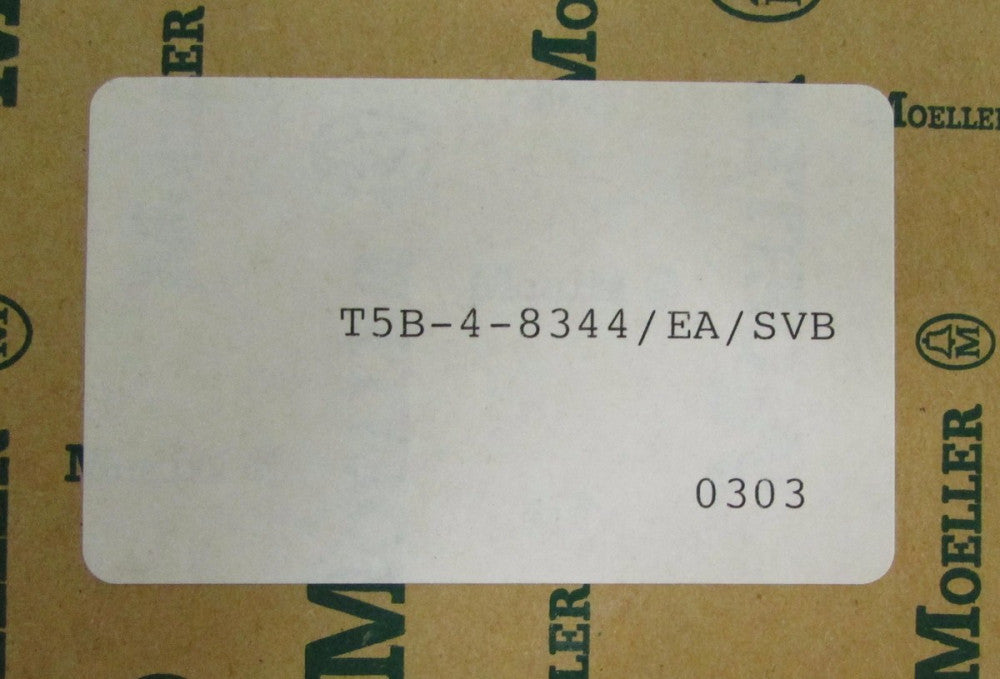 KLOCKNER MOELLER T5B 4 8344 EA SVB Relay Disconnect Switch Complete