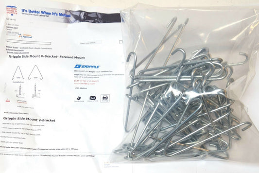 BAG OF 50 GRIPPLE BRACKET VFM TOP MOUNT Light Fixture Hanging Bracket Adapter