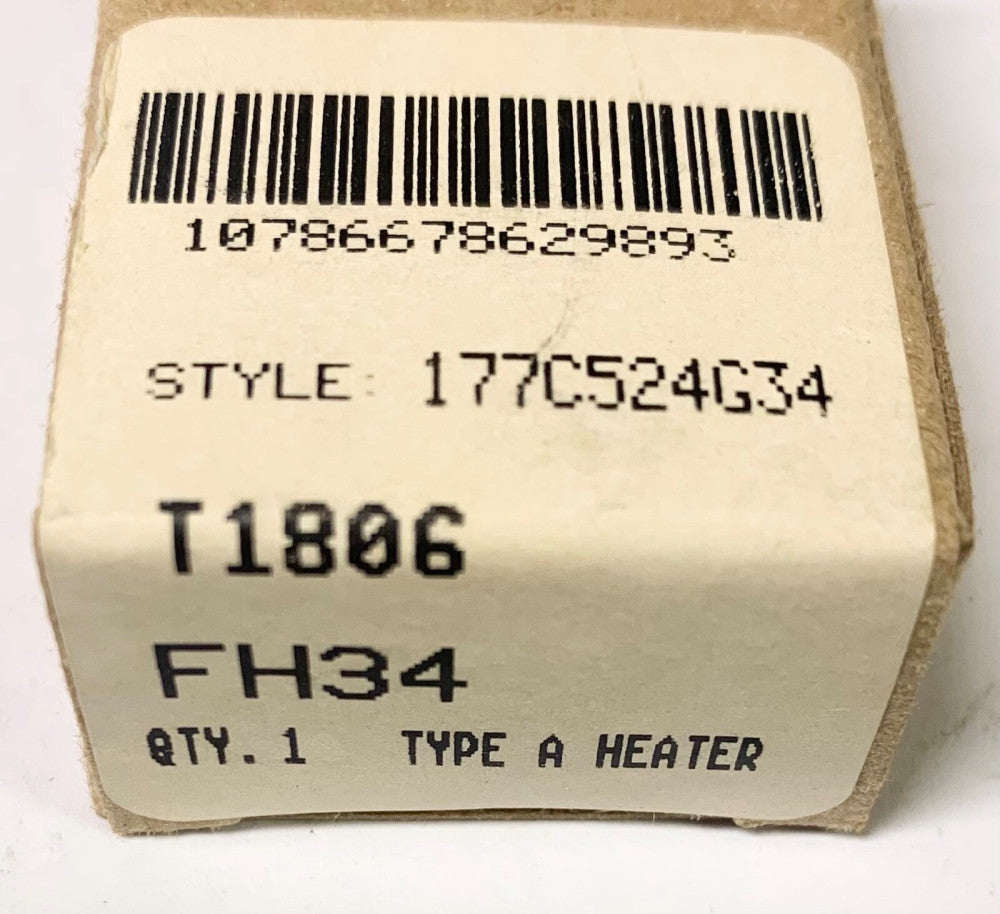 EATON CUTLER HAMMER FH34 A200 Thermal Overload Relay Heater Element 