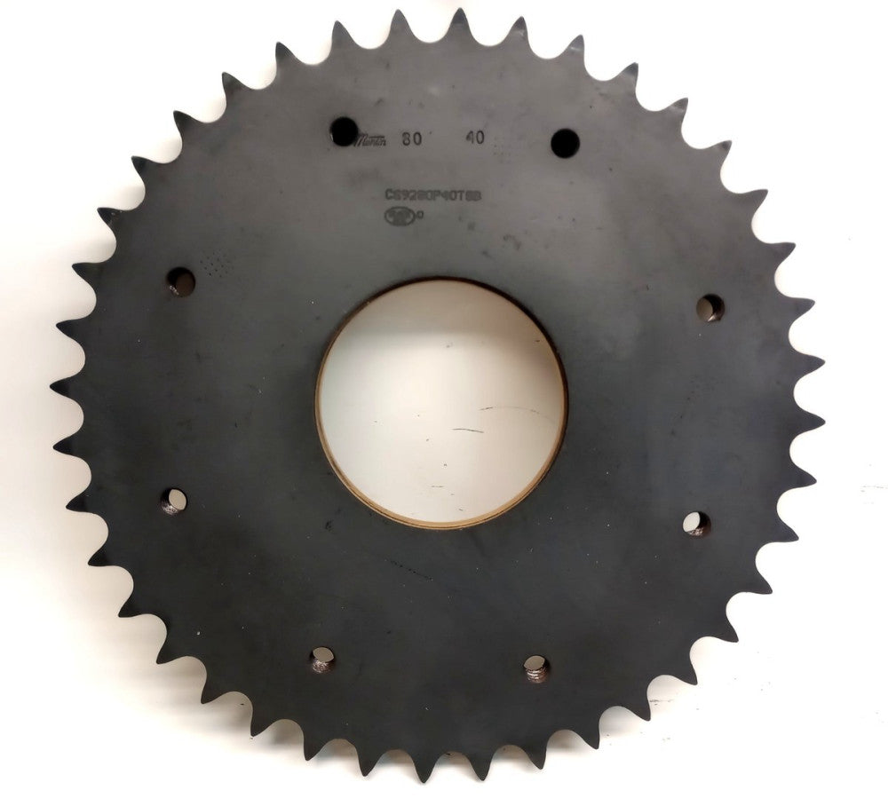 Martin 80A40 4-1/4 Used A Plate Type Sprocket 4-1/4" Brass Bore 40T 80A40414