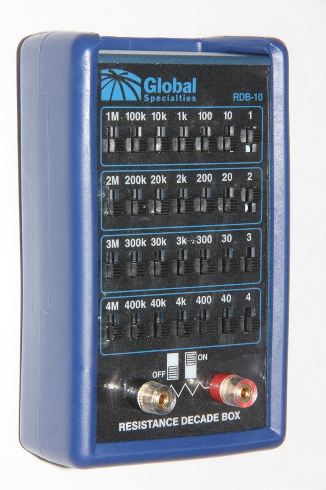 GLOBAL SPECIALTIES RDB-10 Resistance Decade Box "NEW"