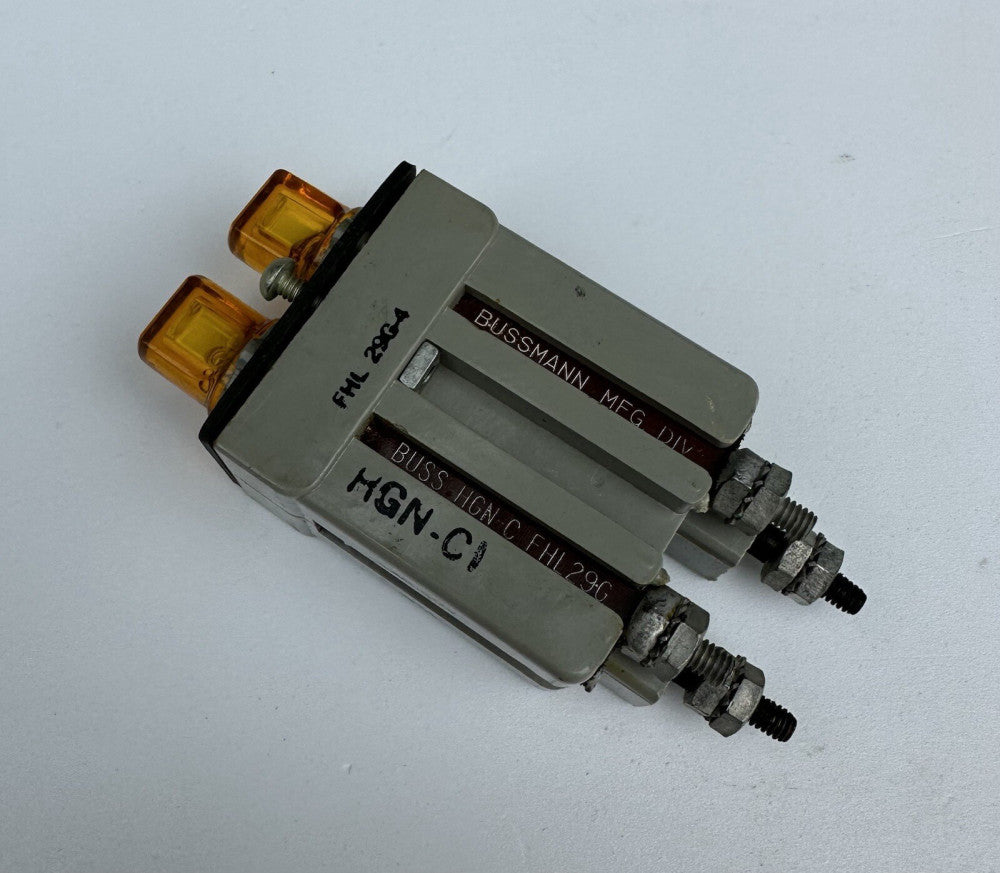 Bussman FHL29G Fuse Holder Light Indicator 46-60V 30A New NOS