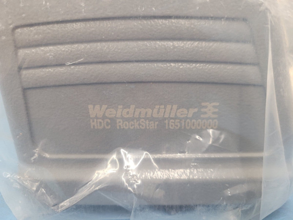 New - Weidmuller - 1651000000 - CONN HOOD TOP ENTRY SZ12 PG36