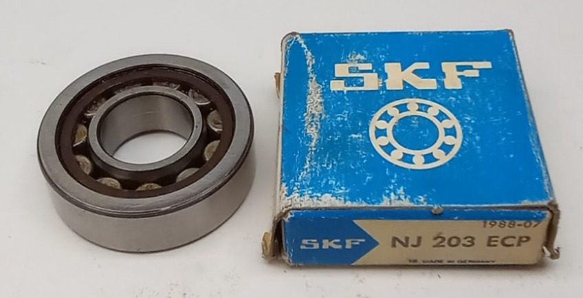 SKF NJ 203 ECP Cylindrical Roller Bearing 17X40X12mm NJ-203-ECP