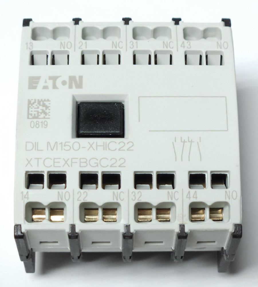 EATON DILM150 XHIAC22 Auxiliary Contact Block Module 2 NO 2 NC XTCEXFAGC22