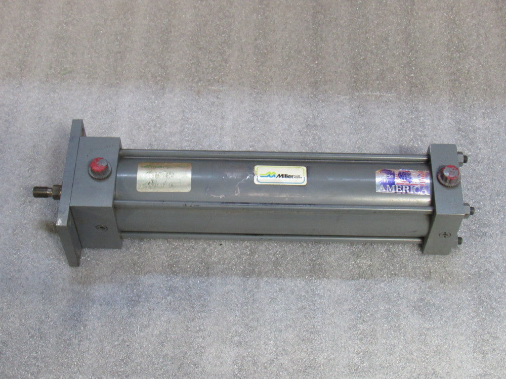 Miller A61B2B Pnuematic Cylinder 250PSI 10"Stroke 2-1/2"Bore 5/8"Rod Dia New