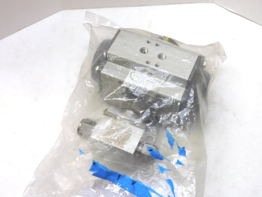Swagelok SC00030-4U F05F07-N-DS-14 AZNX Actuator W/ Ball Valve 1/2" tube
