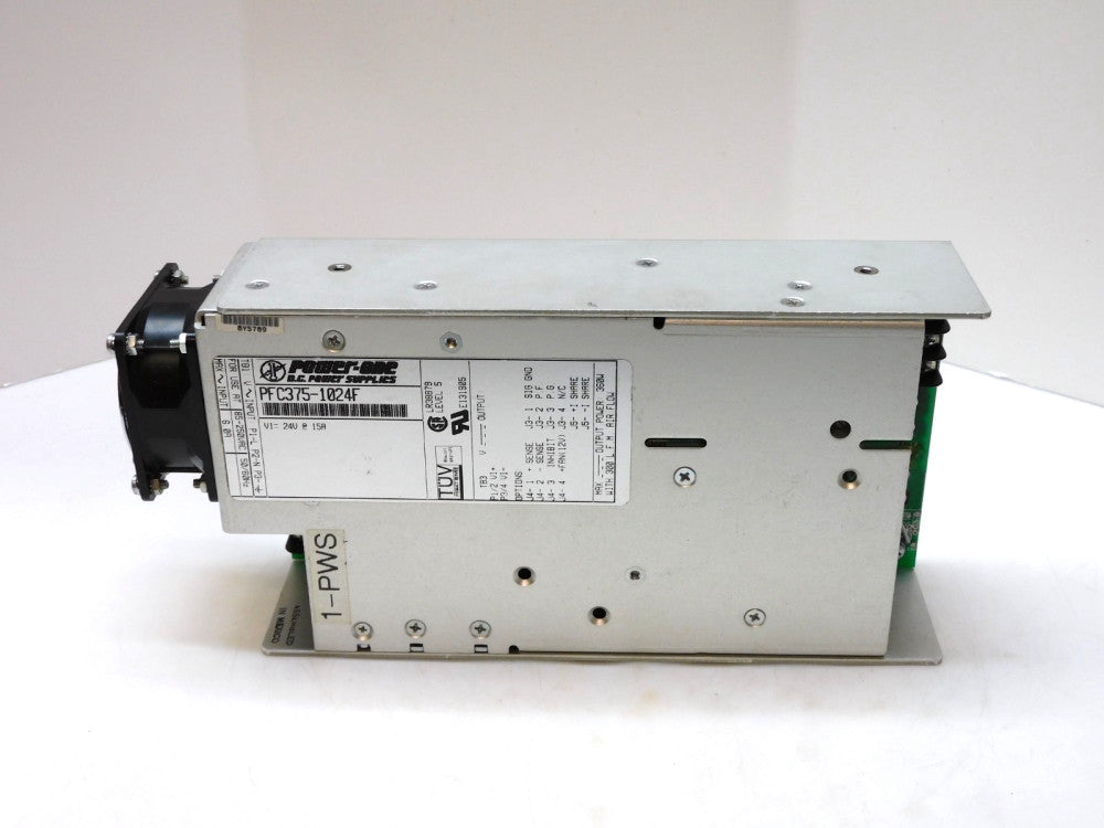 POWER-ONE PFC375-1024F POWER SUPPLY 24V 15A