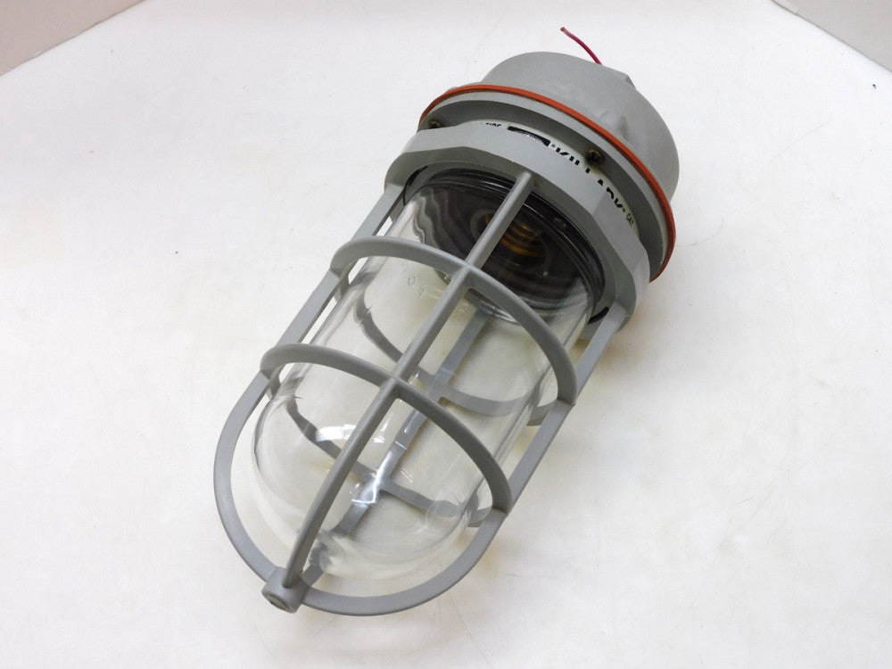 HUBBELL KILLARK CAT NO NVFC LIGHT W/ GLOBE & GUARD