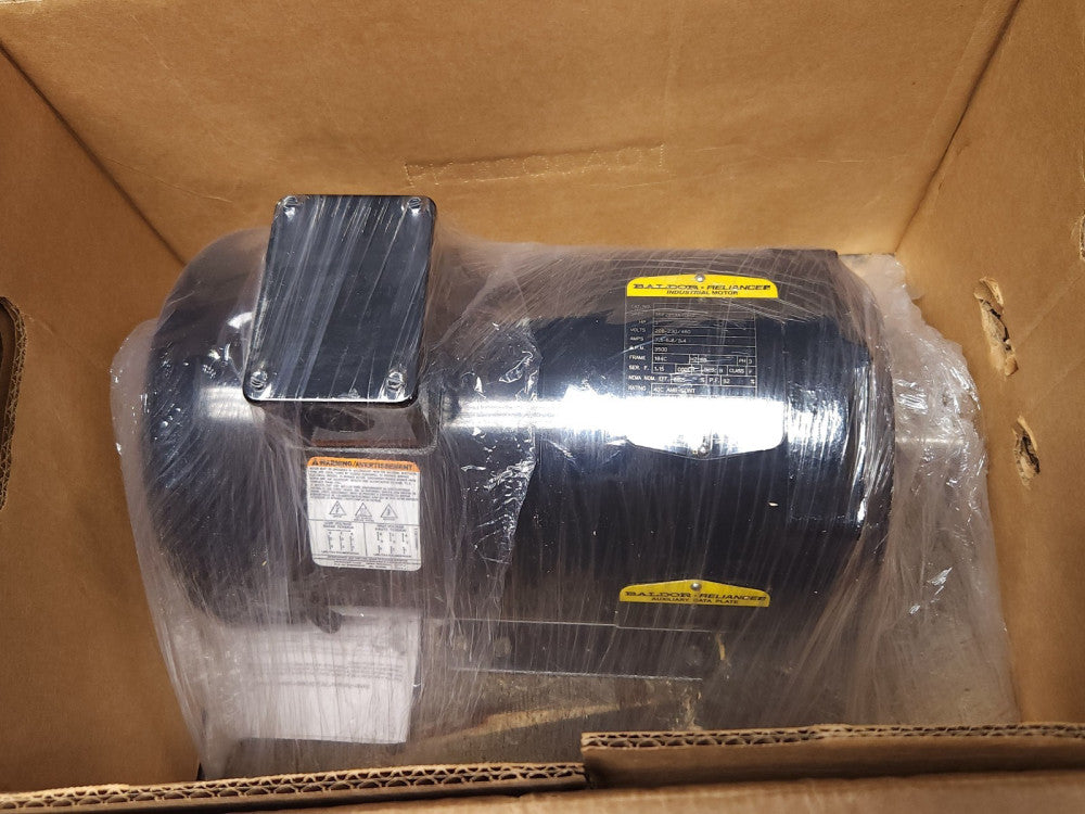 BALDOR RELIANCE 36F285X670H2 Industrial Motor 3 HP 208 230 460 VAC ABB 18277