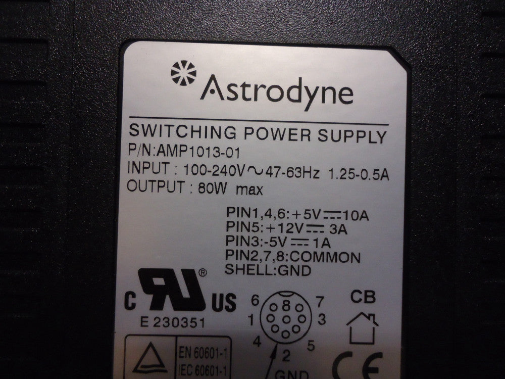 AMP1013-01 Astrodyne Desktop Switching Power Supply Brand New!