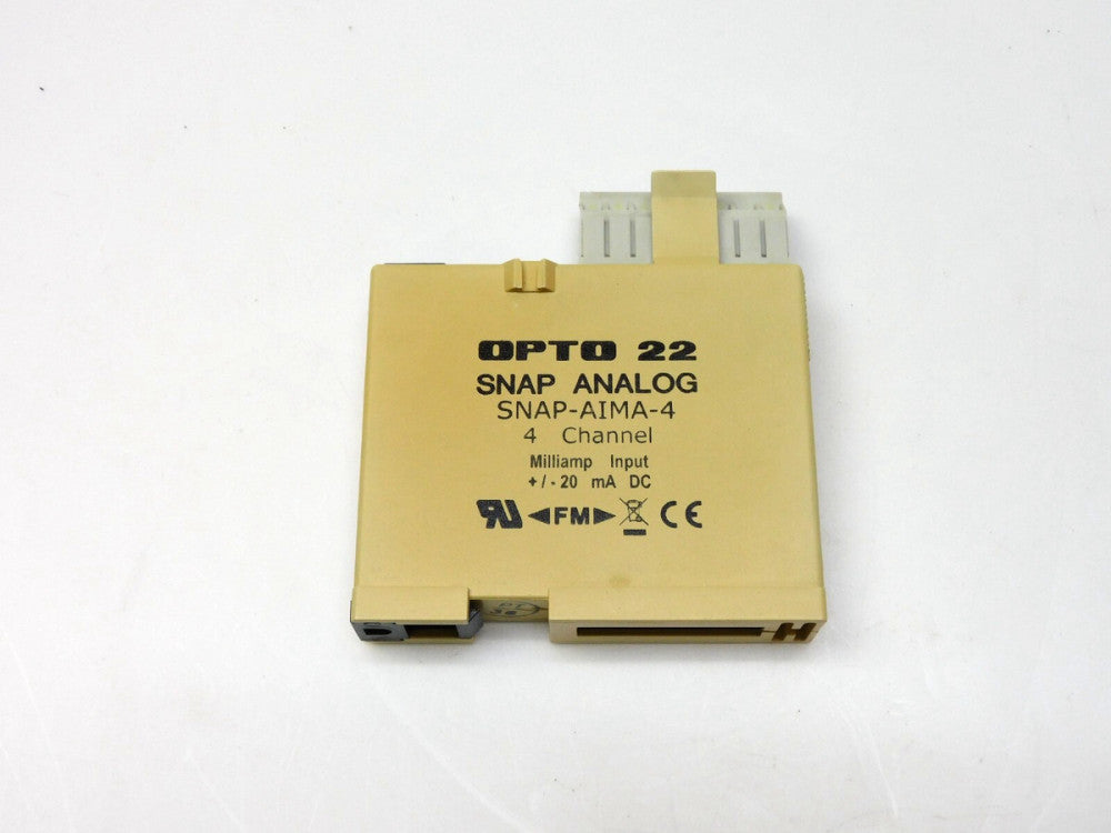OPTO 22 SNAP ANALOG SNAP-AIMA-4 4 CHANNEL MILLIAMP INPUT
