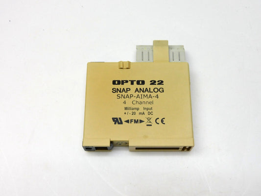 OPTO 22 SNAP ANALOG SNAP-AIMA-4 4 CHANNEL MILLIAMP INPUT