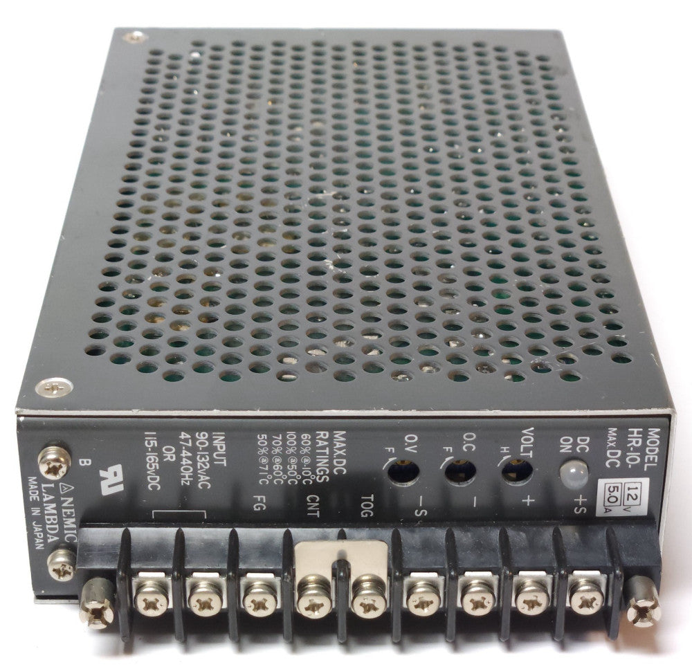 TDK NEMIC LAMBDA Model HR IO 12V HR-IO 12 Volt Power Supply Input 90-132 VAC 115