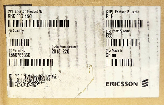 ERICSSON KRC 118 66/2 R State R1H Remote Radio Unit RUS 01 B2