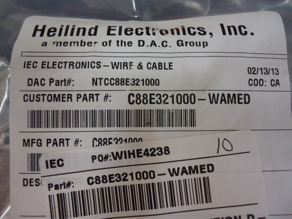 C88E321000, Northern Technologies, STRAIGHT METALIZED PLASTIC HOOD, BRAND NEW!
