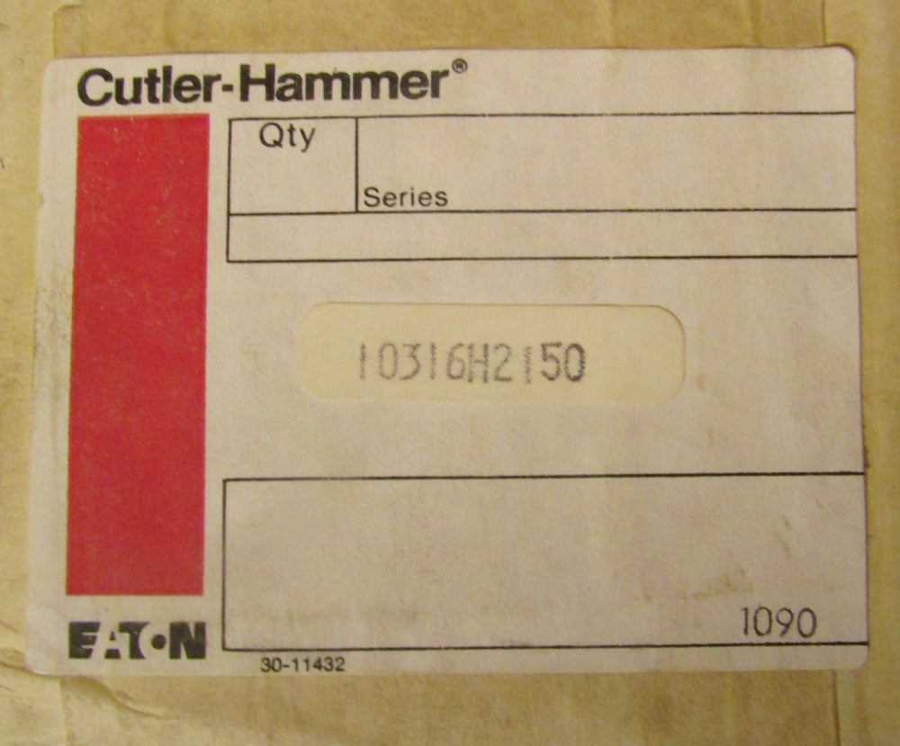 CUTLER HAMMER 10316 H2150A Heavy Duty 600 V Brass Limit Switch 10316H 2150