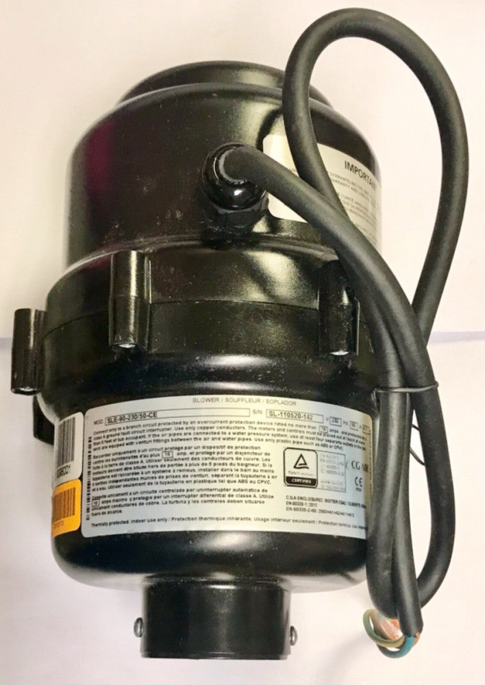 CG AIR SILVER SLE-9-230/50-CE 900 W 230VAC 50Hz Heater Blower Motor SLE 90 230 5