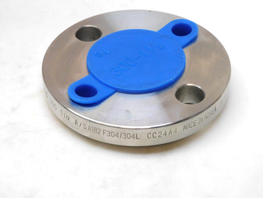 FTC 1-1/2"npt Threaded 300 Raised Face 304/304L Stainless Pipe Flange 4-bolt