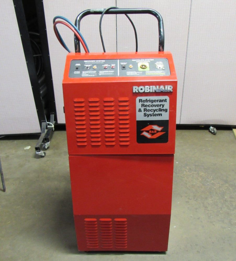 Robinair Refrigerant Recovery & Recycling System Station 17500B R 12 22 500 502