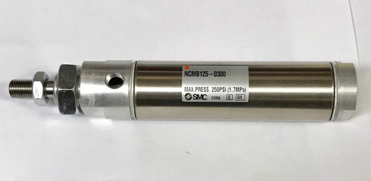 SMC NCMB125 0300 250 PSI Max Pressure 1.7 mpa Pneumatic Cylinder