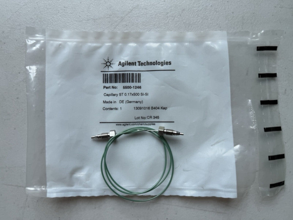 Agilent 5500-1246 Capillary ST 0.17x500 SI-SI - New - Opened