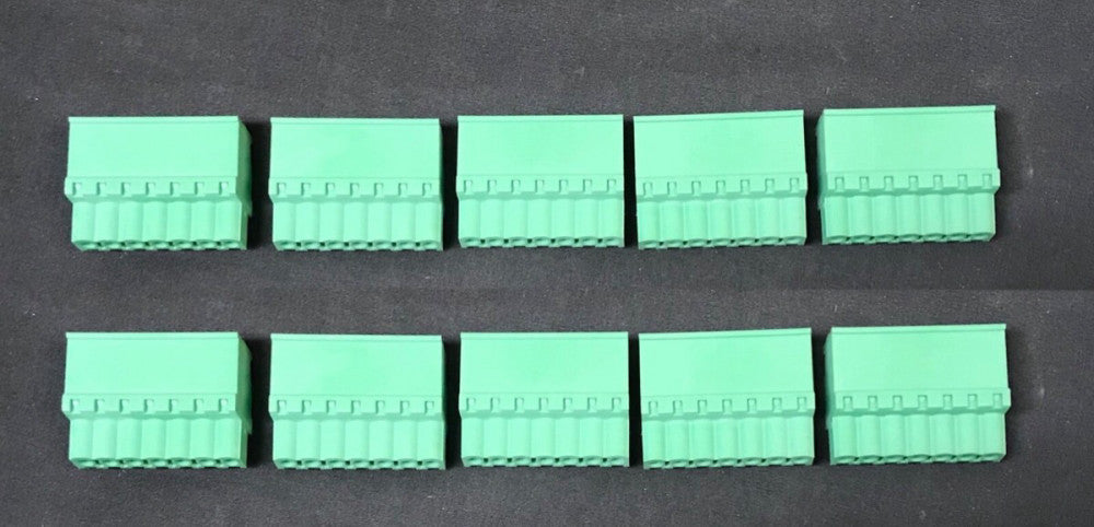 LOT OF 10 PHOENIX CONTACT MVSTB 2.5 7 Point Terminal Plug Component XBCMVSTBR7 