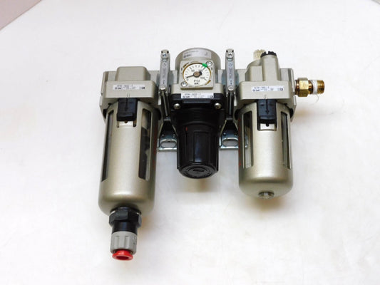 SMC AIR PRESSURE ASSEMBLY AF30-N02C-Z AR30-N02E-Z AL30-N02-Z 1/4" NPT 150PSI